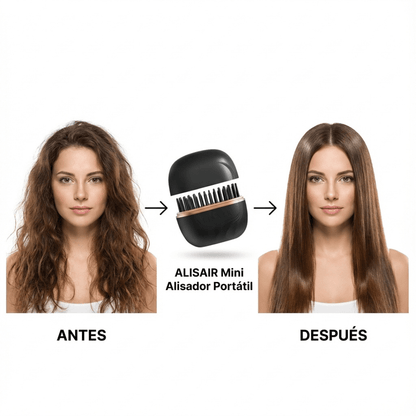Mini Alisador Portátil (Rose Gold) mini alisador compacto para un alisado profesional – Alisair