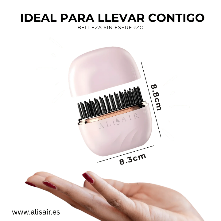 Mini Alisador Portátil (Premium Black) mini alisador compacto para un alisado profesional – Alisair